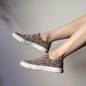 Blowfish Marley Leopard Print Slip-On Sneakers